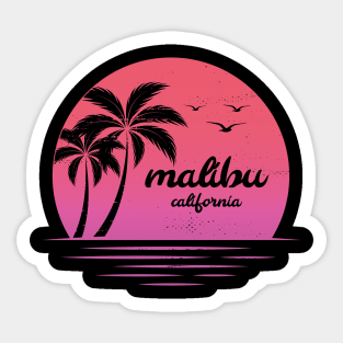 Malibu Co Sticker